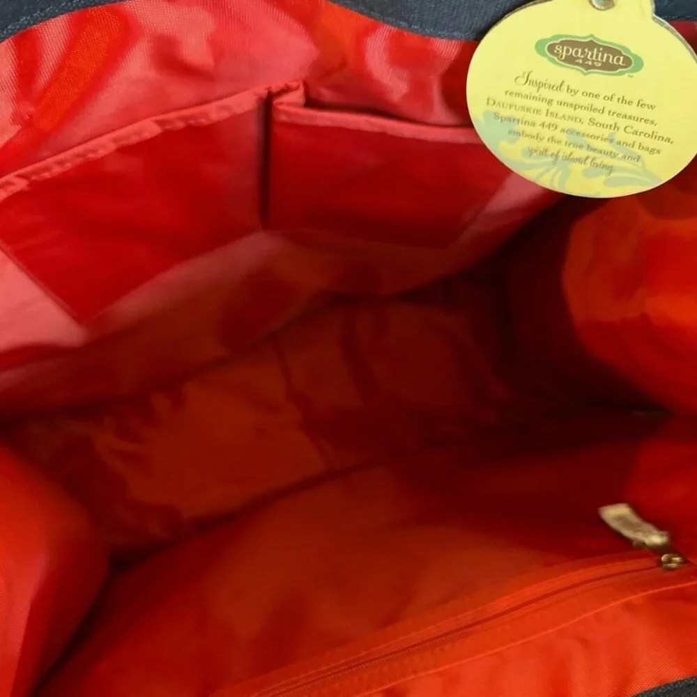 NWT - Spartina 449 Quarterdeck Beach Bag Spartina 449 - Picture 5 of 6
